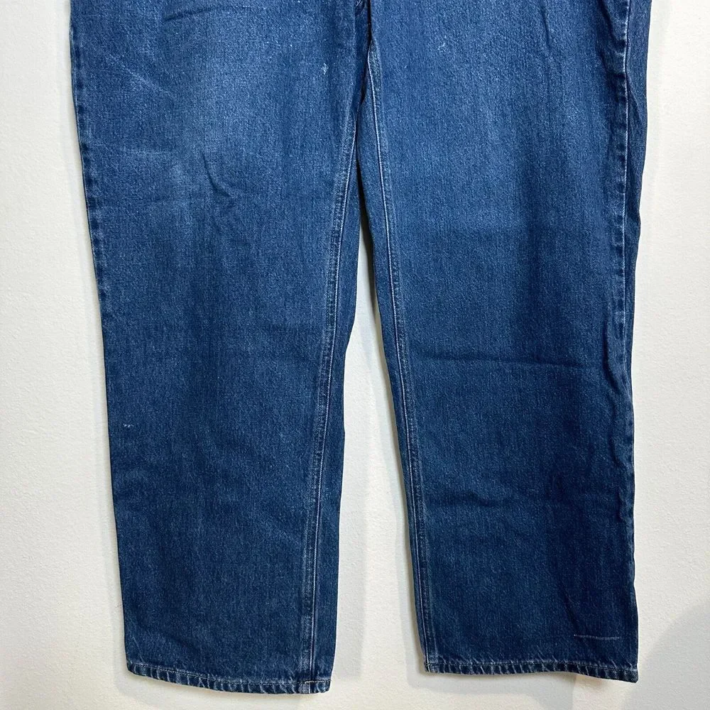 Carhartt 381-83 Workwear‎ Jeans Mens 42 X 32 Blue Denim Relaxed Fit High-Rise